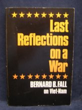 Cover art for Last Reflections On a War