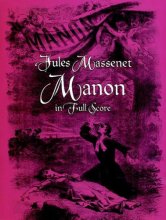 Cover art for Manon in Full Score (Dover Music Scores)