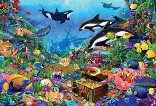 Cover art for Ceaco - Jewels of The Deep - 2000 Piece Jigsaw Puzzle