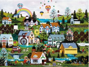 Cover art for Ceaco - Jane Wooster Scott - Somewhere Over The Rainbow - 550 Piece Jigsaw Puzzle