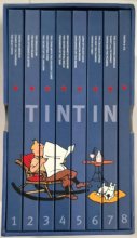 Cover art for ADVENTURES OF TINTIN BOX SET 8 volumes H/C (2008 LITTLE BROWN & CO) HERGÉ