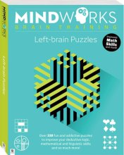 Cover art for Mindworks Brain Training Over 320 puzzles Bind-up Left Brain 2019 Year Edition Paperback