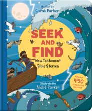 Cover art for Seek and Find: New Testament Bible Stories: With Over 450 Things to Find and Count! (Fun interactive Christian book to gift kids ages 2-4)