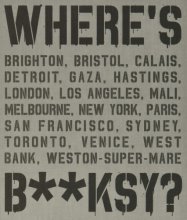 Cover art for Where's Banksy?: Banksy's Greatest Works in Context