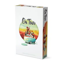 Cover art for On Tour USA and Europe - Board Game - 1 to 8 Players - 20 Minute Play Time