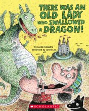 Cover art for There Was an Old Lady Who Swallowed a Dragon!