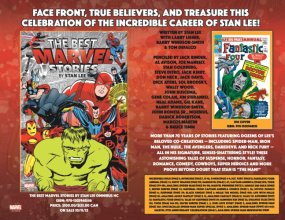 Cover art for THE BEST MARVEL STORIES BY STAN LEE OMNIBUS HC VARIANT [DM ONLY]