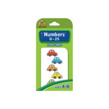 Cover art for Numbers 0-25 Flash Cards