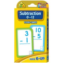 Cover art for Wholesale Flash Cards-Subtraction 0-12 53 / Pkg(6x$3.53)