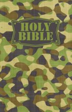 Cover art for NKJV, Camouflage Bible, Flexcover, Green