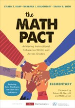 Cover art for The Math Pact, Elementary: Achieving Instructional Coherence Within and Across Grades (Corwin Mathematics Series)