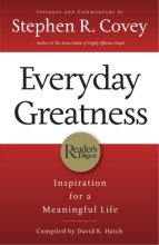 Cover art for Everyday Greatness: Inspiration for a Meaningful Life