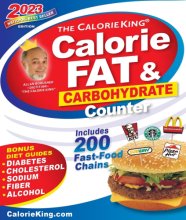 Cover art for CalorieKing 2023 Larger Print Calorie, Fat & Carbohydrate Counter (Calorieking Calorie, Fat & Carbohydrate Counter)