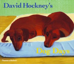 Cover art for David Hockney's Dog Days