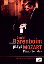 Cover art for Daniel Barenboim Plays Mozart Piano Sonatas [3 Discs] [DVD] [1990]