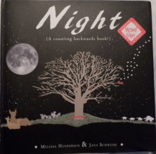 Cover art for Night (a Counting Backward Book!)