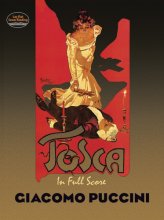 Cover art for Tosca in Full Score (Dover Opera Scores)