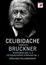 Cover art for Sergiu Celibidache conducts Bruckner