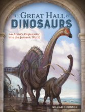 Cover art for The Great Hall of Dinosaurs: An Artist's Exploration into the Jurassic World