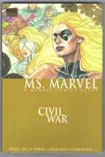 Cover art for Civil War: Ms. Marvel