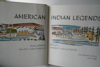 Cover art for American Indian Legends