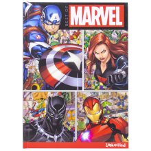 Cover art for Best of Marvel Look and Find - Spider-Man, Avengers, Guardians of the Galaxy, Black Panther and More! - Characters from Avengers Endgame Included - PI Kids