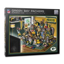 Cover art for YouTheFan unisex adult NFL "A Nailbiter" Purebred Fans 500pc Puzzle A Real Nailbiter , Team Colors, 500 Piece US