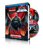 Cover art for Batman: Under the Red Hood with Batman: Under the Red Hood Graphic Novel (Blu-ray/DVD/UV)