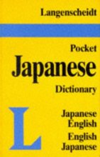 Cover art for Langenscheidt's Pocket Japanese Dictionary: Japanese-English English-Japanese