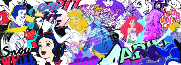 Cover art for Ceaco - Disney Panoramic - Pop Art Princess Disney Panoramic - 700 Piece Jigsaw Puzzle