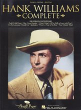 Cover art for Hank Williams Complete Piano, Vocal and Guitar Chords