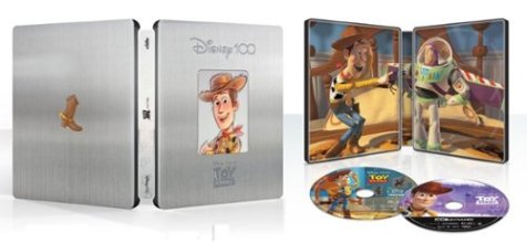 Cover art for Toy Story [SteelBook] [Includes Digital Copy] [4K Ultra HD Blu-ray/Blu-ray] [Only @ Best Buy] [1995]