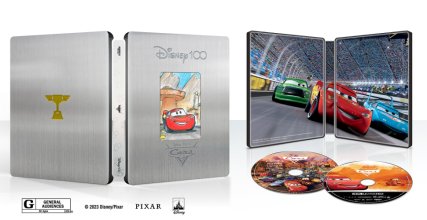 Cover art for Cars [SteelBook] [4K Ultra HD Blu-ray/Blu-ray]