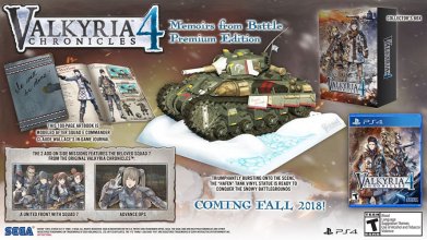 Cover art for Valkyria Chronicles 4: Memoirs From Battle Edition - PlayStation 4