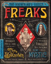 Cover art for Freaks / The Unknown / The Mystic: Tod Browning’s Sideshow Shockers (The Criterion Collection) [Blu-ray]