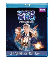 Cover art for Doctor Who: Spearhead from Space (Story 51) Blu-ray Edition