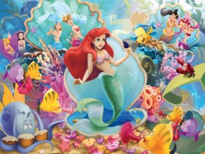 Cover art for Ceaco - Disney - The Little Mermaid - Oversized 300 Piece Jigsaw Puzzle