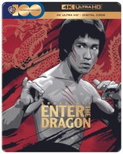 Cover art for Enter the Dragon (4K Ultra HD + Digital/50th Anniversary/Steelbook) [4K UHD]