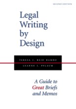 Cover art for Legal Writing by Design: A Guide to Great Briefs and Memos