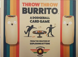 Cover art for Throw Throw Burrito Kickstarter Exclusive Edition by exploding kittens