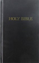Cover art for KJV Pew Bible (Hardcover, Black)