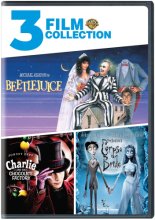 Cover art for 3FF: Beetlejuice / Charlie and the Chocolate Factory / Corpse Bride (DVD)