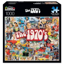 Cover art for White Mountain the 1970 S Jigsaw Puzzle - 1000pc