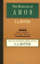 Cover art for The Message of Amos (Bible Speaks Today)