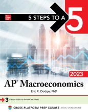 Cover art for 5 Steps to a 5: AP Macroeconomics 2023