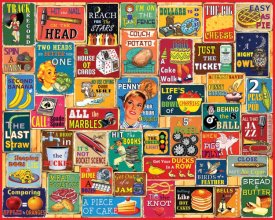 Cover art for White Mountain Puzzles Things We Say, 1000 Piece Jigsaw Puzzle