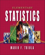 Cover art for Elementary Statistics, Ninth Edition