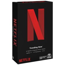 Cover art for Spin Master Games Netflix, Trending Now Card Game Party Family Board Game with Funny TV Show Cards, for Teen & Adults Ages 14 and Up