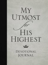 Cover art for My Utmost for His Highest Devotional Journal