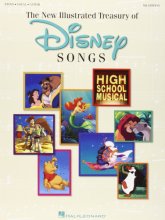 Cover art for The New Illustrated Treasury of Disney Songs: Piano-Vocal-Guitar Piano, Vocal and Guitar Chords